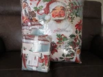 Pottery Barn Norman Rockwell Comforter Set, Full/queen, Standard Sham, Christmas. Fixed Price $259.99.