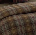 Vtg Ralph Lauren Edgefield Plaid Comforter Olive Brown Twin Reversible Lodge. Fixed Price $75.00.