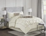 Madison Park 7 Piece Ivory Comforter Set. Fixed Price $45.00.