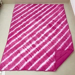 Pottery Barn Pbteen Tahiti Tie Dye Twin Size Quilt, Dark Pink, Dorm Bedding. Fixed Price $24.00.