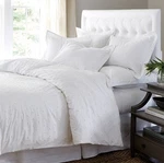 Ballard Design Colette French Knot Twin Sz Duvet Cover White 100% Cotton. Fixed Price $49.95.