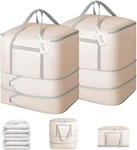 Comforter Storage - 120L Large Blanket Compression Bags With Hand.... Fixed Price $30.50.