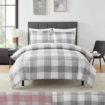 Sweet Home Collection Herringbone Weave Buffalo Check Biab Comforter & Sheet Set. Fixed Price $49.99.