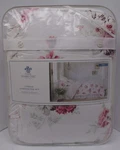 Simply Shabby Chic Sunbleached White Pink Floral Ruffled Comforter Set - Twin. Fixed Price $199.99.