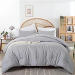 Weigelia Size Comforter Modern Light Grey 3PCS Microfiber Bed Full,. Fixed Price $56.99.