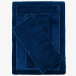 Brylanehome Bh Studio 4 Piece Microfleece Sheet Set - King, Sapphire. Fixed Price $84.99.