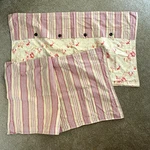 Dockers Cottage Rose King Pillow Shams (2) 35 X 18 Floral And Stripes. Fixed Price $19.45.