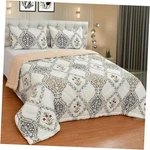 3-PIECE Reversible Comforter Set Ultra Soft & Warm King Royal Heritage. Fixed Price $42.74.