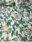 Opalhouse Jungalow Canary Tropical Bird Comforter Twin Reversible Retired Rare. Fixed Price $55.00.