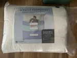 Miracle Comforter Luxe Full Queen Luxury White 3 Temp Zone Cooling Bacteria Fre. Fixed Price $79.20.