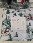 Fairfield Square Winter Forest Reversible 8-PC. Comforter Set, King. Fixed Price $78.99.