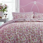 Lady Pepperell Chloe Floral Twin / Xl Comforter Set Cotton New. Fixed Price $39.99.