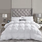 Luxurious Siberian Goose Down Comforter, 1200 Tc, King Size, White. Fixed Price $266.99.