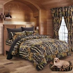 7 Pc Black Full Size Set!! Comforter Sheets Pillow Cases Camouflage. Fixed Price $99.00.