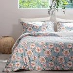 Oiketi Cotton Comforter King Size Set Blue Green Blush Floral Bedding Soft. Fixed Price $61.06.