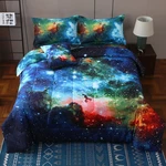 Twin Comforter 6 Piece Galaxy Outer Space Bedding Blue Jqinhome Sets Themed. Fixed Price $74.99.