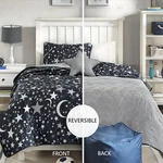 Zone Kids 100% Polypolister Printed Full/queen Microfiber Coverlet Set Nip. Fixed Price $50.00.