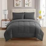 Sweet Home Collection 7 Piece Comforter Set Bag Solid Color All Season Soft Down. Fixed Price $69.19.