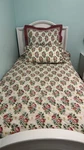Vintage Laura Ashley Twin Bedding Set Floral Cottage Comforter Shams Dust Ruffle. Fixed Price $115.00.