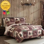 Cozy Cabin 7-PIECE Queen Comforter Microfiber Bed-in-a-bag Bedding And Sheet Set. Fixed Price $88.99.