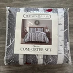 Hudson & Main Queen Comforter Shams Bedding Set. Fixed Price $61.00.