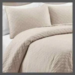 $300 Lush Decor Ava Diamond Neutral Beige King Oversized Cotton Quilt Set. Fixed Price $49.99.