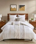 Ink+ivy Imani 3-PC. Duvet Cover Set, Full/queen-ivory T4103946. Fixed Price $95.95.