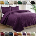 Luxury Cooling Comforter Bedding Set Quilted Coverlet Bedspread Throw King. Fixed Price $22.99.