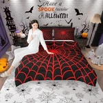 Spider Web Kids Comforter Set Size,happy Halloween Geometric Queen Multi 07. Fixed Price $60.11.