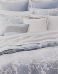 Ralph Lauren Queen Pc Comforter Set, Joanne Floral, Blue & White, Mfsrp $335. Fixed Price $199.00.