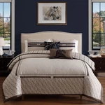 Bebejan Equestrian 100% Cotton Sateen 5 Piece Reversible Comforter Set. Fixed Price $131.99.