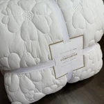 Pottery Barn Teen Odessa Floral Jersey Comforter Full/queen 86" Sq Ivory. Fixed Price $134.10.
