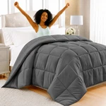 Lux Cor Queen Comforter 88X88 Ultra-soft Down Alternative Duvet Insert Wi.... Fixed Price $41.49.