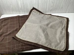 Basket Weave/ratan Croscill Home Euro Pillow Sham 26" Brown Set Of. Fixed Price $29.99.
