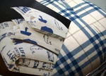 Reversible Brown Bear Plaid Life Is Better Lake Flannel Full Queen Comforter Set. Fixed Price $130.50.