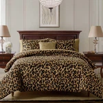 Vcny 8PC King Cheetah Reversible Comforter Set: Microfiber,. Fixed Price $25.99.