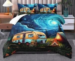 Tuazovy Full Comforter Set Travel Inspired-so Cute!!-new. Fixed Price $44.95.