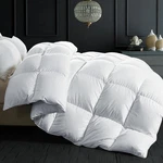 Elnido Queen Feather Down Fiber Comforter Size - All Season White Fluf.... Fixed Price $117.44.