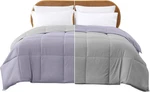 Down Alternative Reversible Comforter Purple/silver Queen. Fixed Price $40.16.