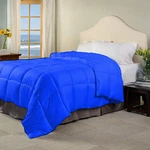 Deluxe 1000 Tc Royal Blue Down Alternative Comforter 100% Cotton Stripes Pattern. Fixed Price $128.87.