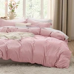 Pink Duvet Cover Queen Size - 3 (90" X 90") 09 (no Comforter). Fixed Price $45.06.