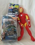 5 Pc Marvel Avengers Assemble Twin Comforter, Sheet, And Plush Pillow Set Nip. Fixed Price $126.65.