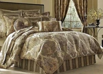 New J. Queen York Bradshaw Chenille 4-PIECE Comforter Set. Fixed Price $269.00.