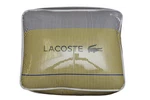 Lacoste Doubles Collection 100% Cotton King Comforter Set Backspin Ivory. Fixed Price $299.99.