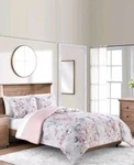 Sunham Pink Polyester Colesville Floral/solid 2-PC.TWIN Comforter Set. Fixed Price $25.20.