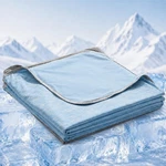 Lightweight Cooling Blanket Breathable Soft Cold Ice Throw For Hot Sleepers Bed. Fixed Price $56.81.
