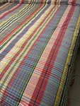 Ralph Lauren Comforter King Plaid Boathouse Madras Blue Red Cotton Vintage Is. Fixed Price $75.00.