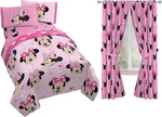 Disney Minnie Mouse Hearts Love 8-PIECE Twin Bedding Bundle- Includes Set,. Fixed Price $118.27.