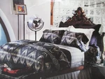 Ralph Lauren Tribeca Charcoal Black Navajo Duvet Comforter Cover - Full/queen. Fixed Price $799.99.