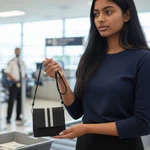 Miles Kimball Nwt Crossbody Bag Organizer 3PC Set Black Microfiber Wallet Case. Fixed Price $12.95.